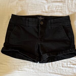 American Eagle Outfitters Women's Black Shorts
